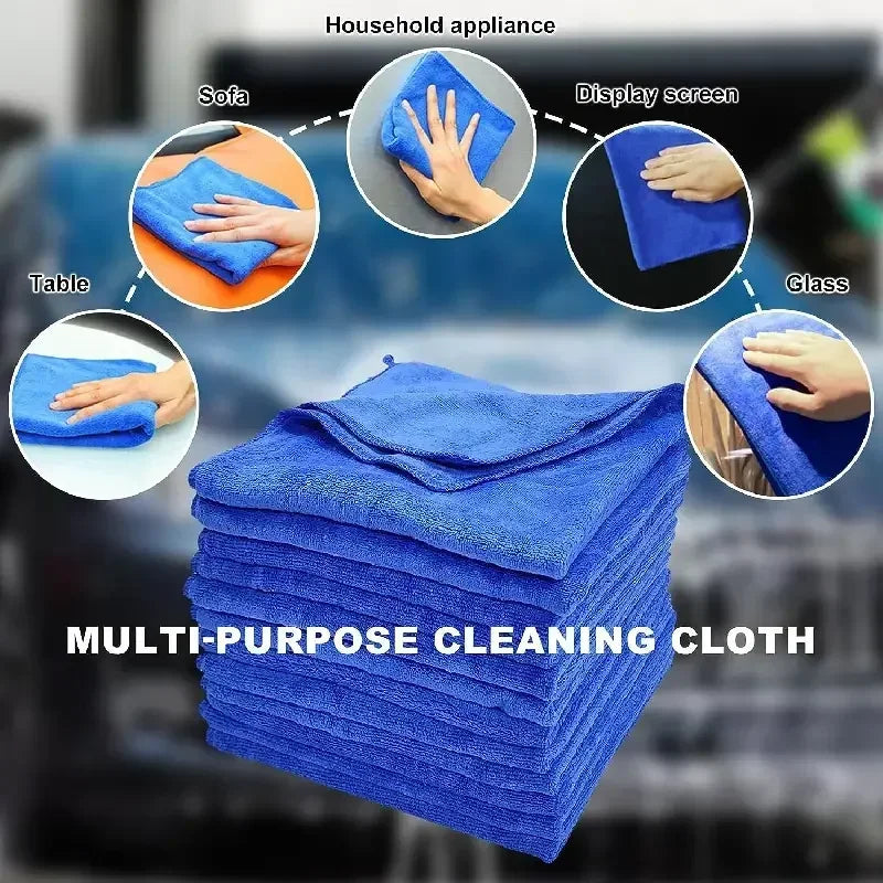 Microfiber Towels + Detailing Pad